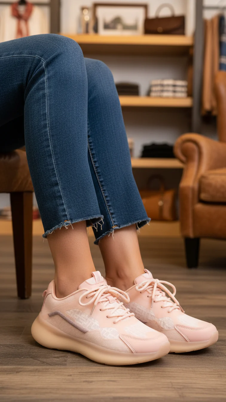 Peach Casual Sneaker AT7347