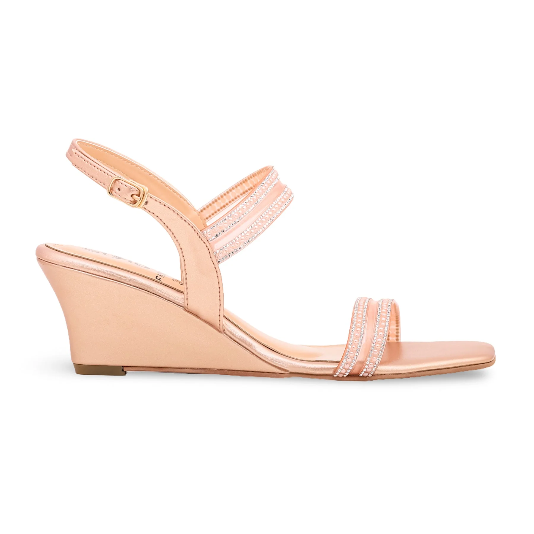 Peach Fancy Sandal FN5804 - Image 2