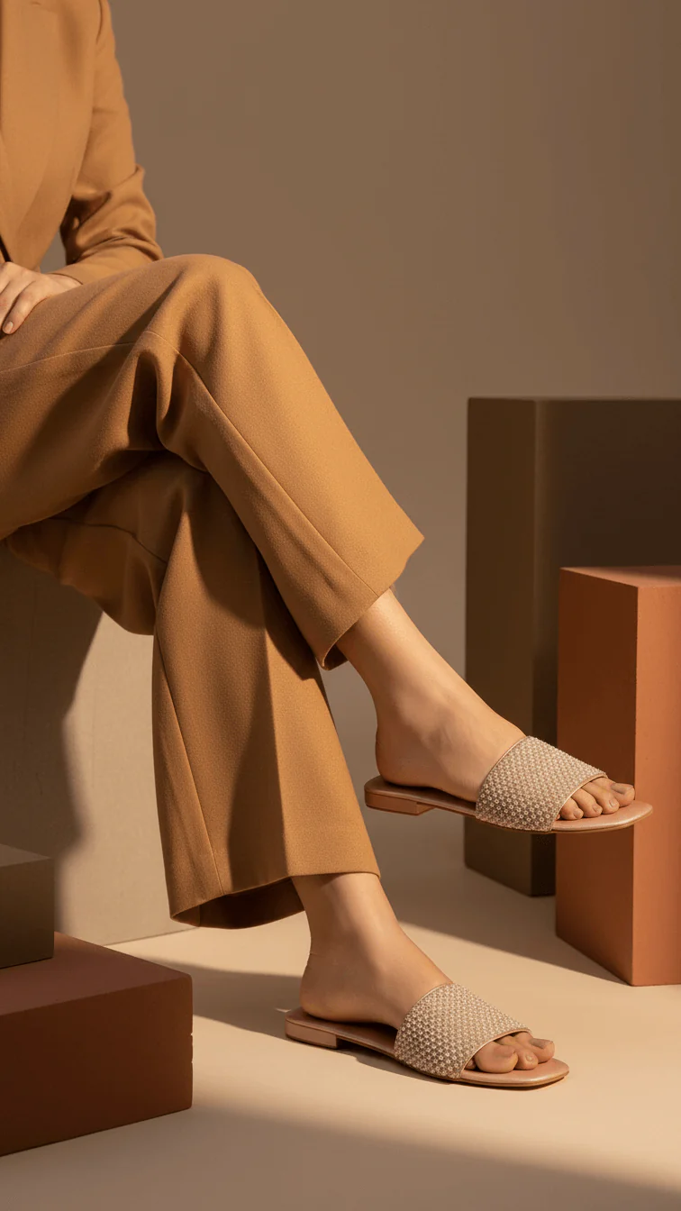 Peach Fancy Slipper FN7862