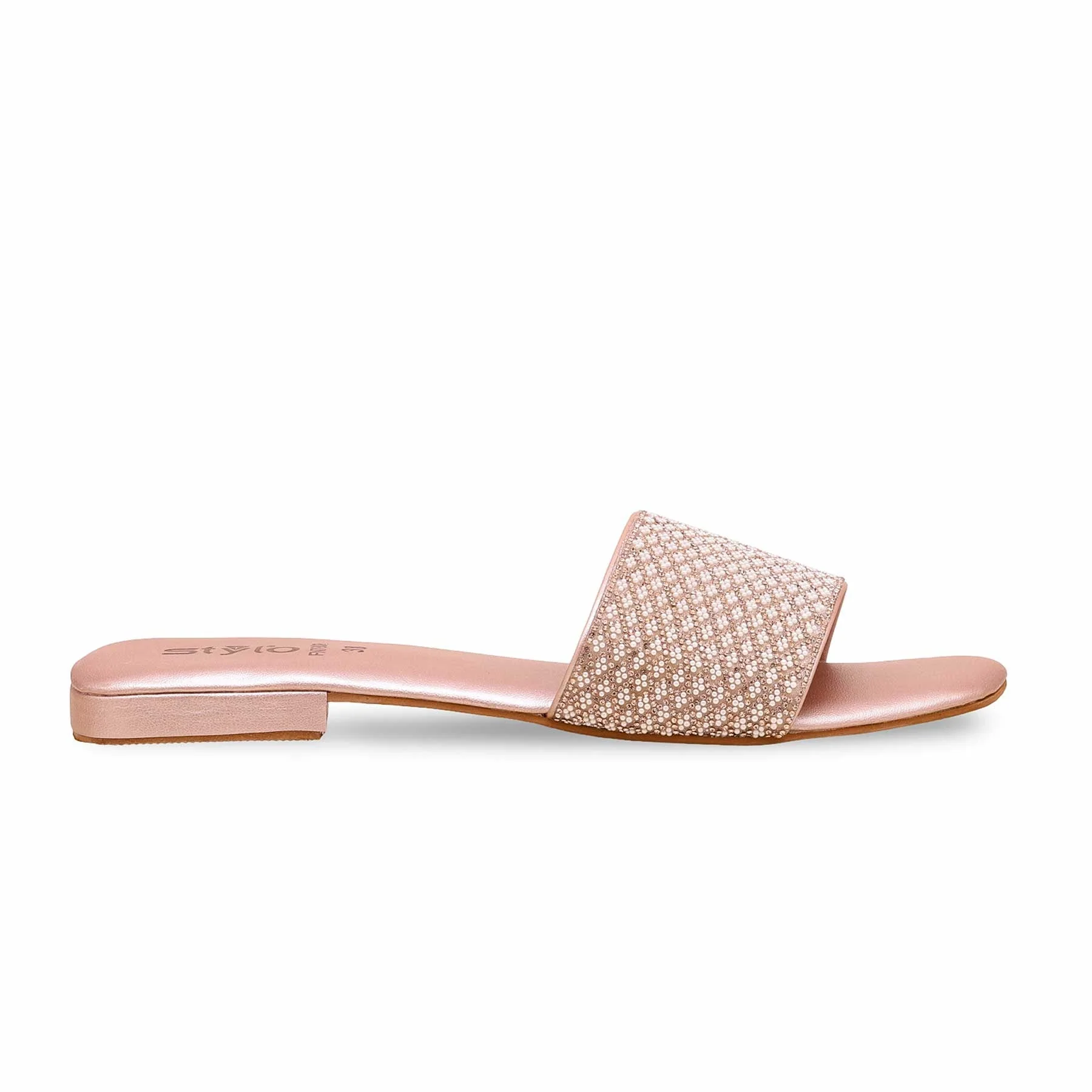 Peach Fancy Slipper FN7862 - Image 2