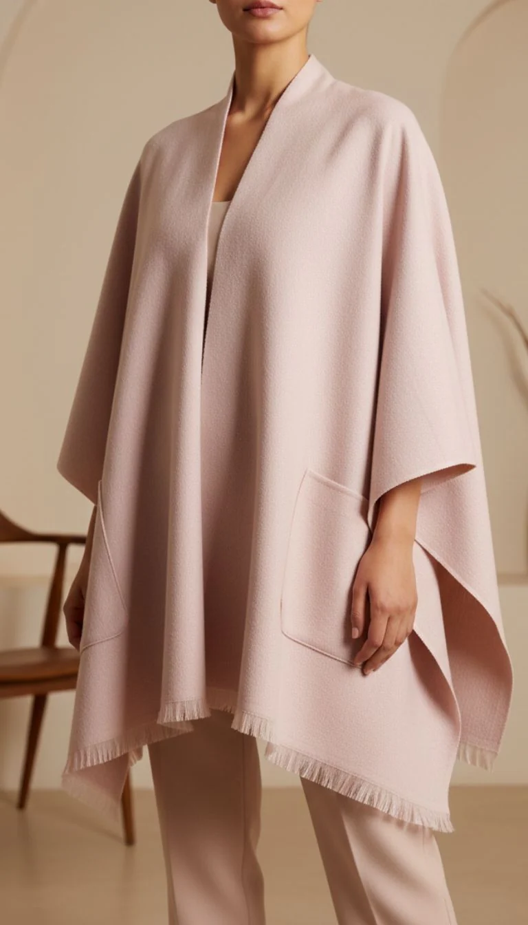 Pink Cape Shawl PW5606