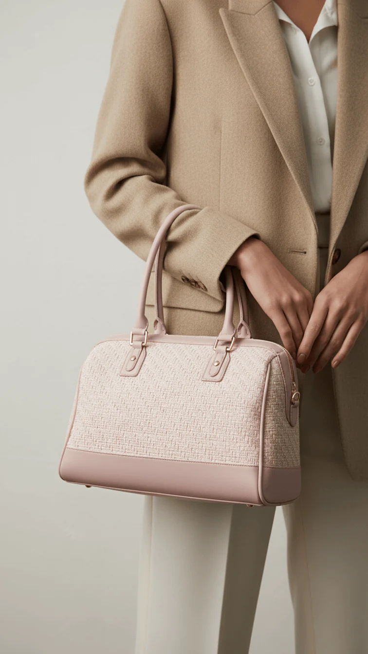 Pink Casual Hand Bag For Ladies P55833