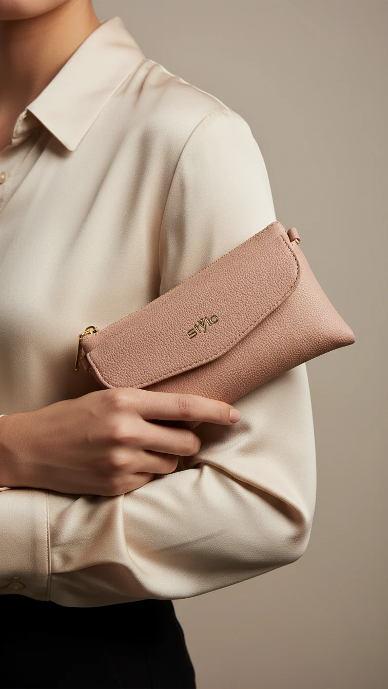 Pink Casual Pouch P97652