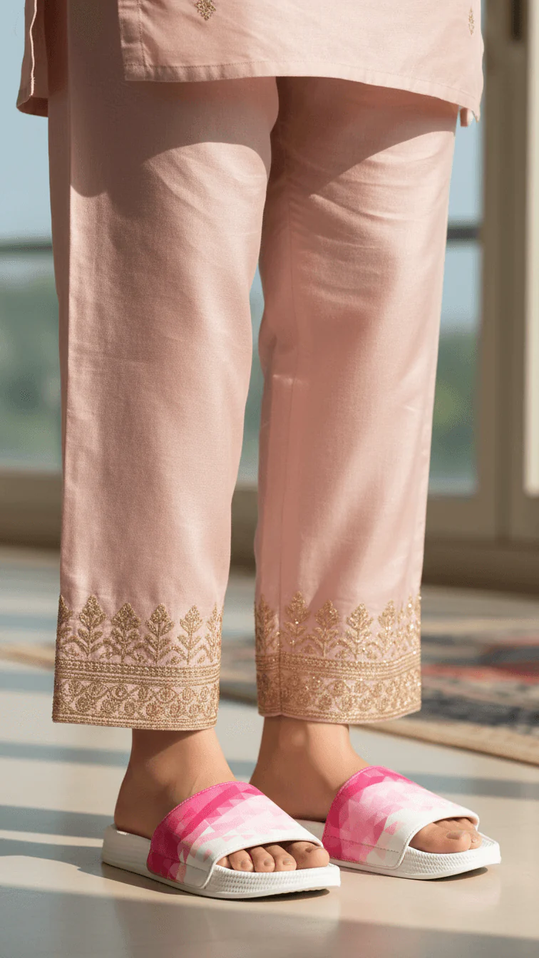 Pink Casual Softy For Women CL9366