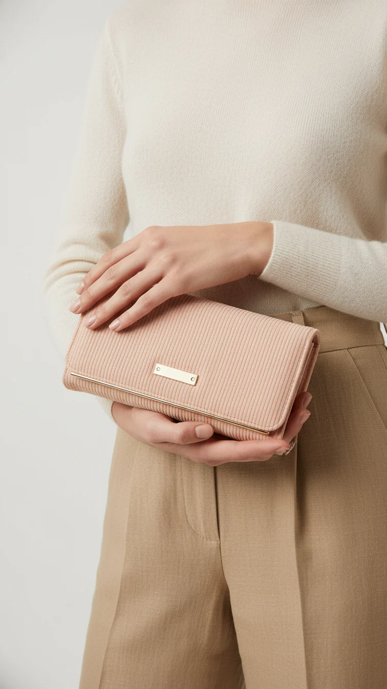 Pink Casual Wallet For Women P70959