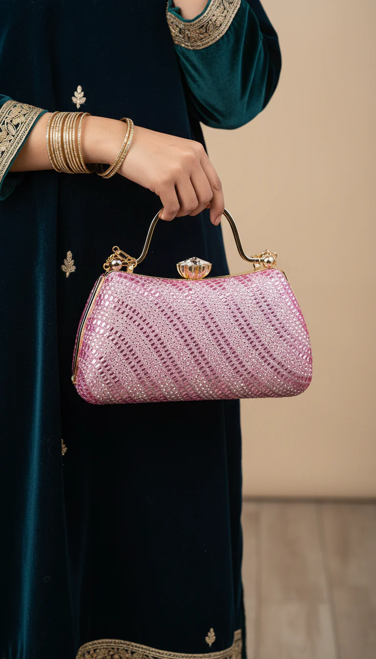 Pink Fancy Clutch P24186