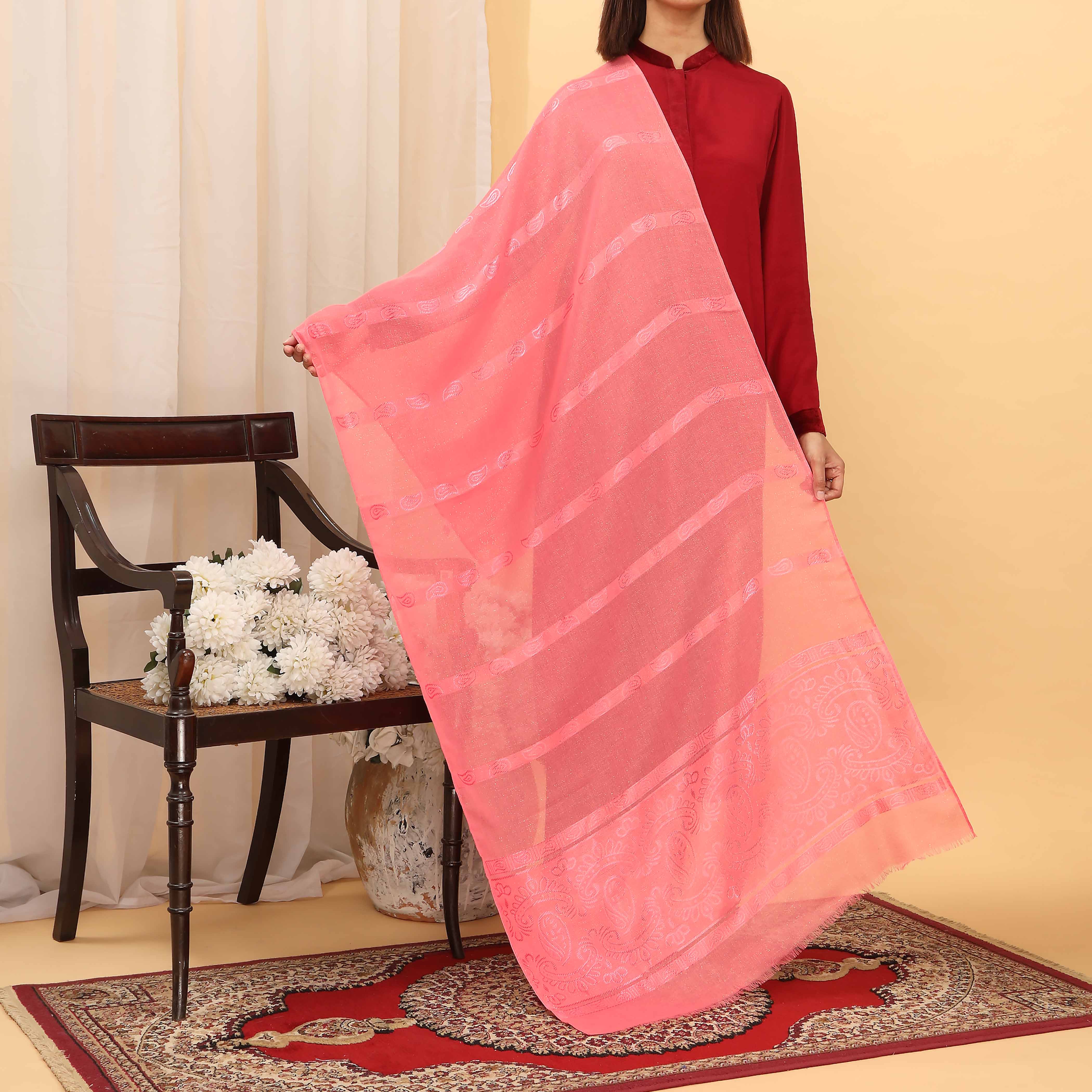 Pink Summer Stole  PD5030