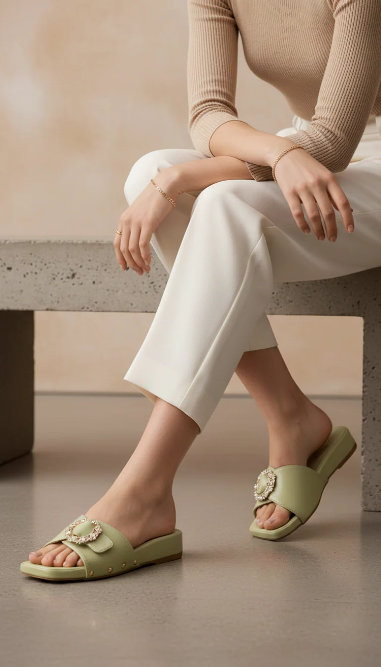 PISTAGREEN Formal Women Slipper PU0673