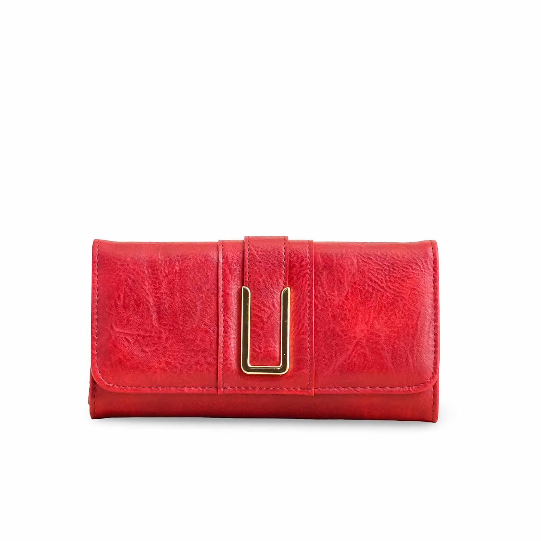 Red Casual Wallet For Women P70960 - Image 2