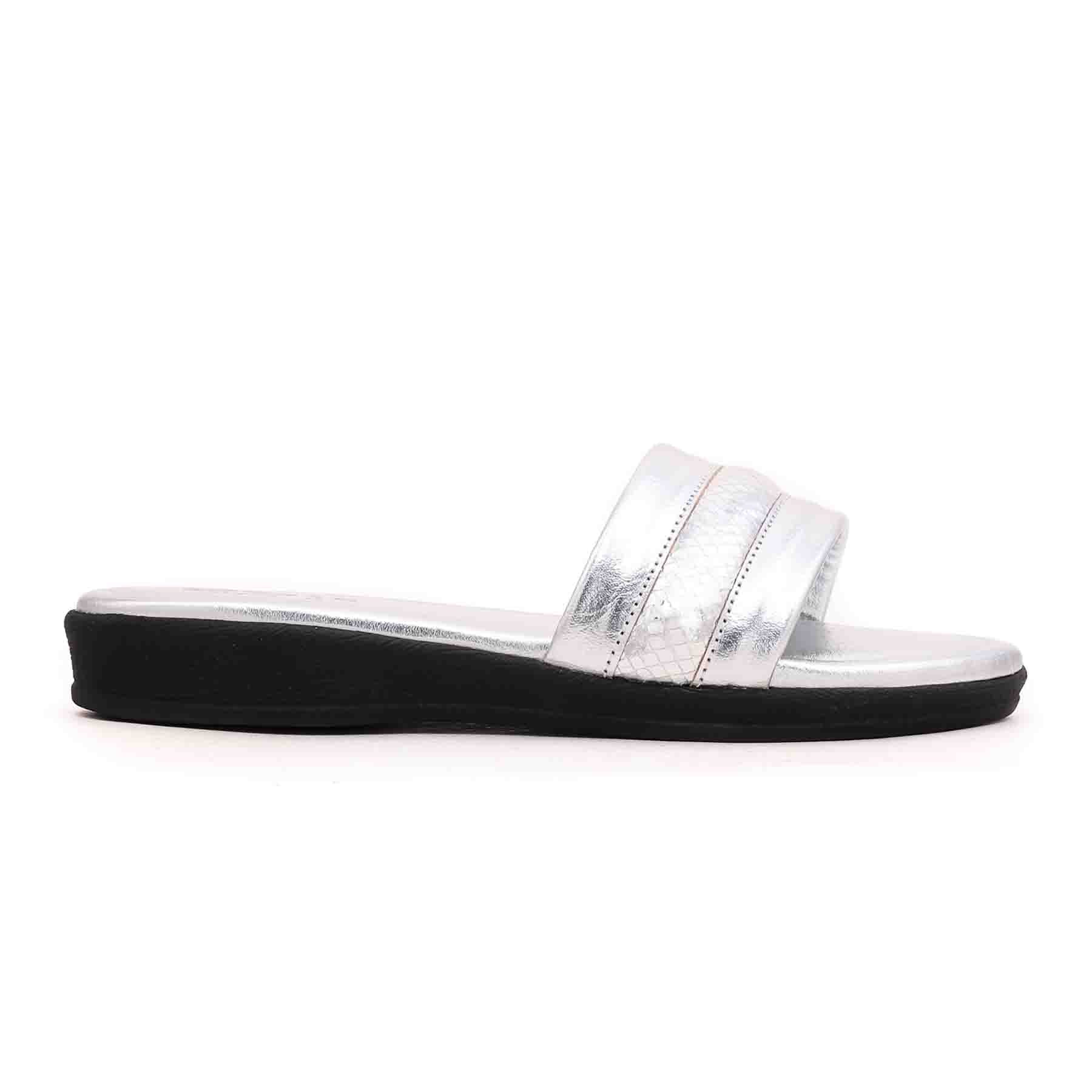 Silver Casual Slipper CL4046