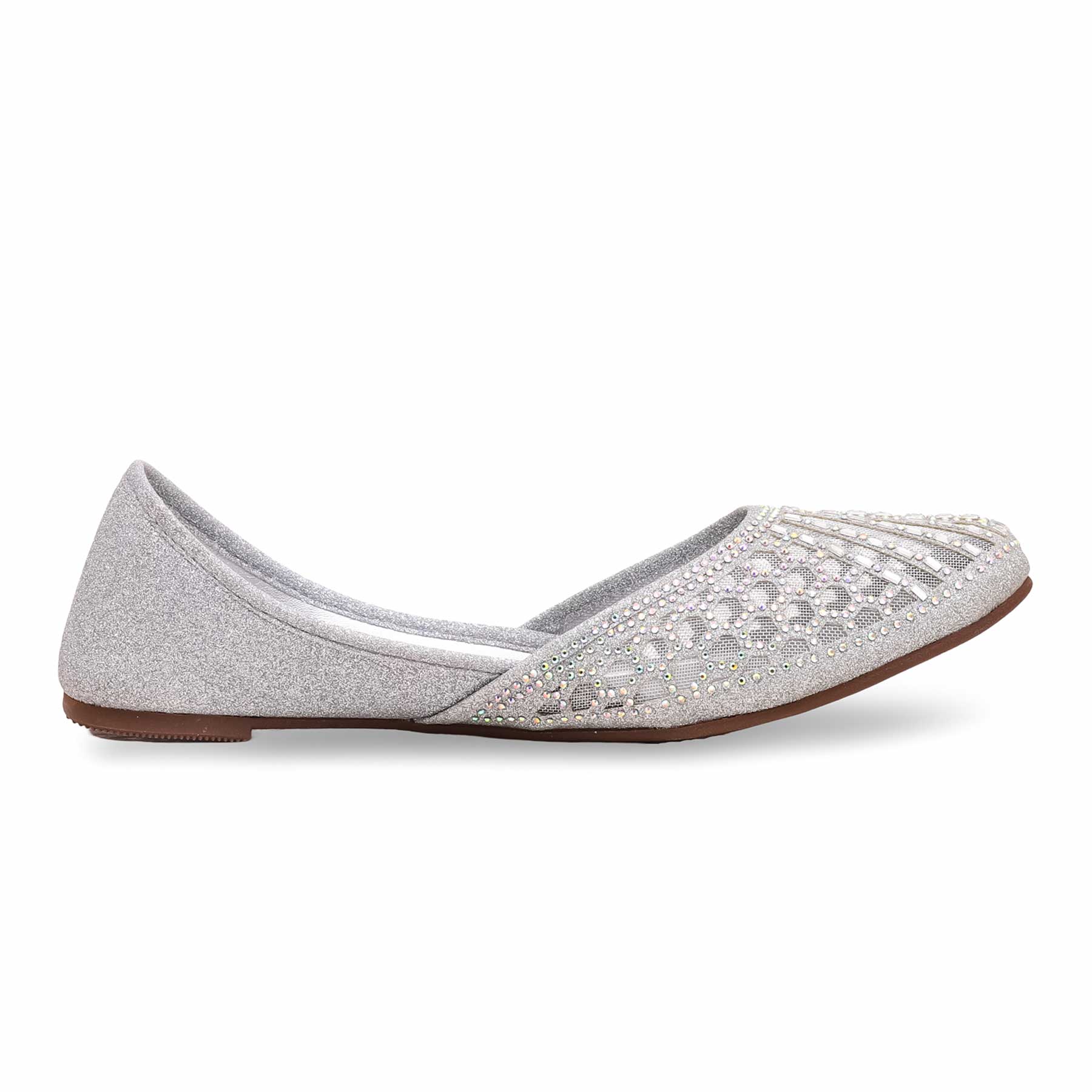 Silver Fancy Khussa EC8503