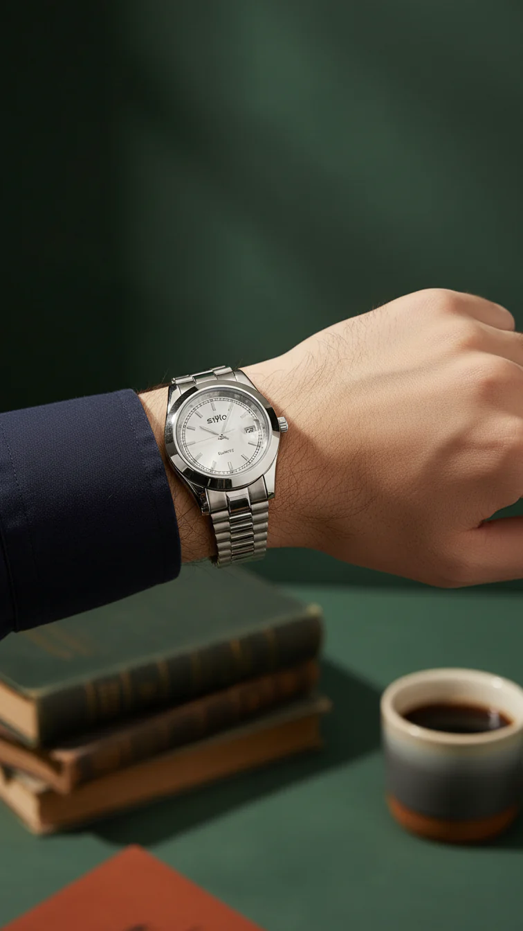Silver Gents Watch J34031