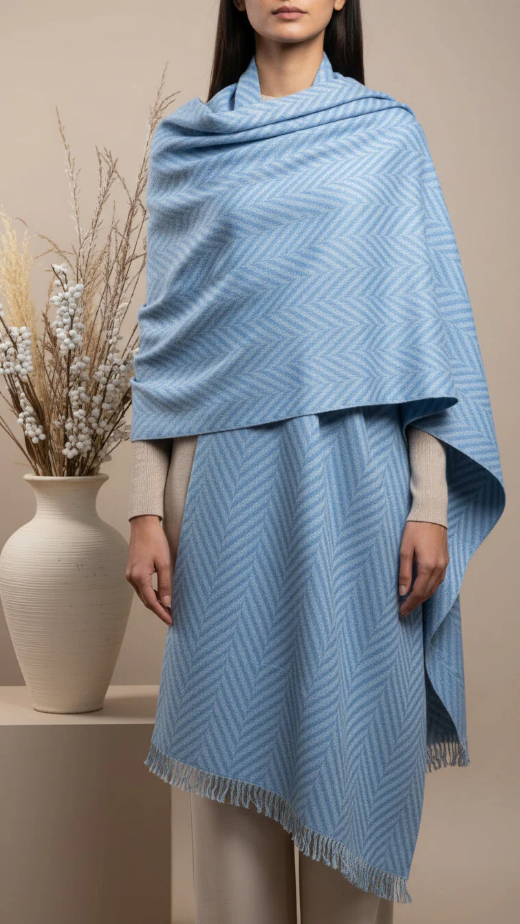 Silver Winter Stole PW5743