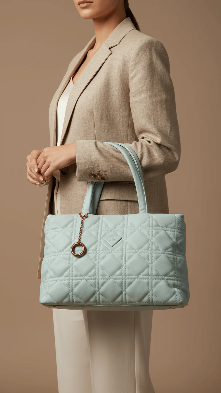 Sky Blue Formal Hand Bag P36369