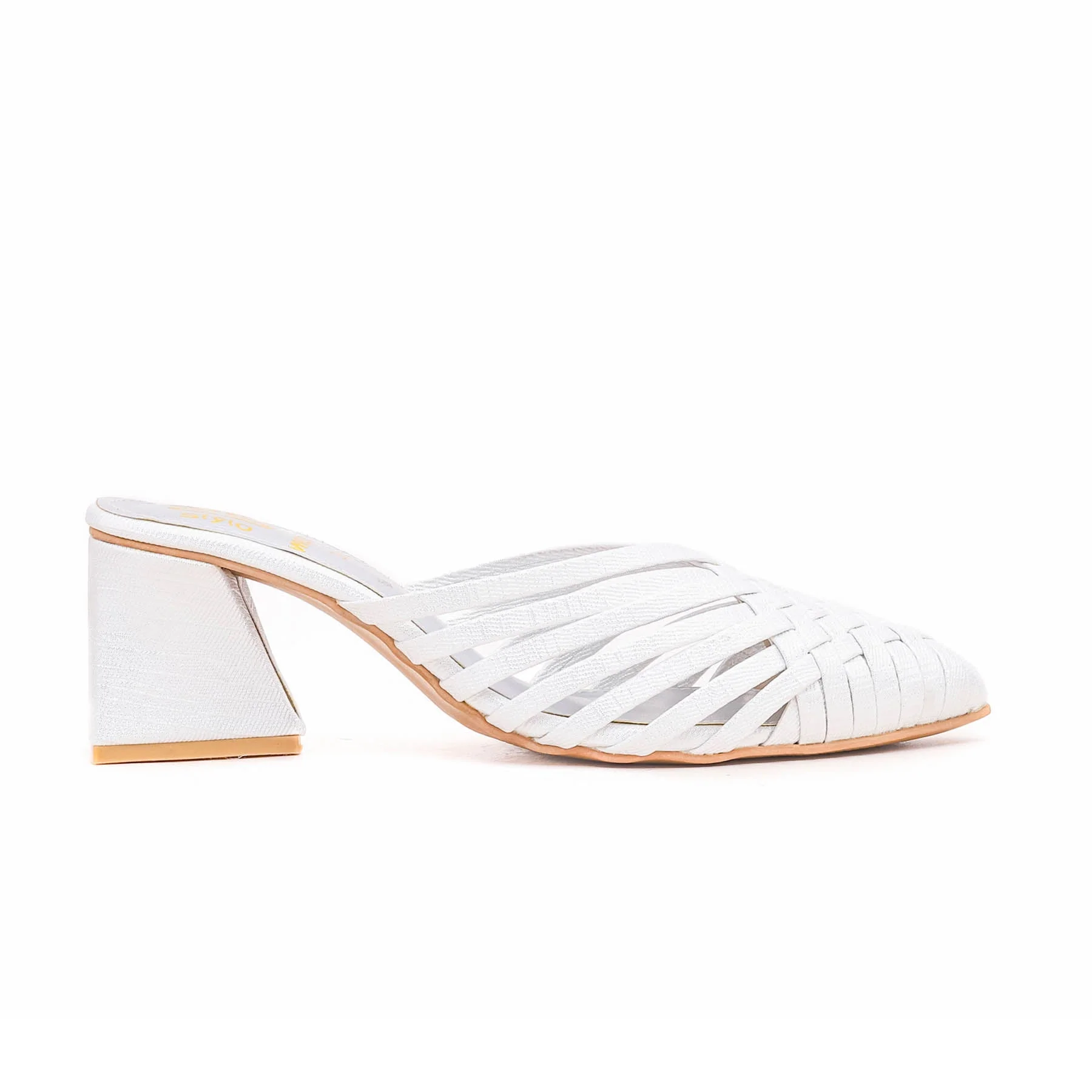 White Back Open Heels WN5310