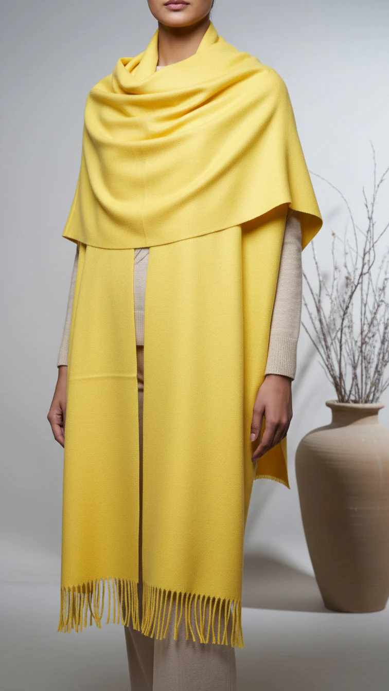Yellow Winter Stole PW5740